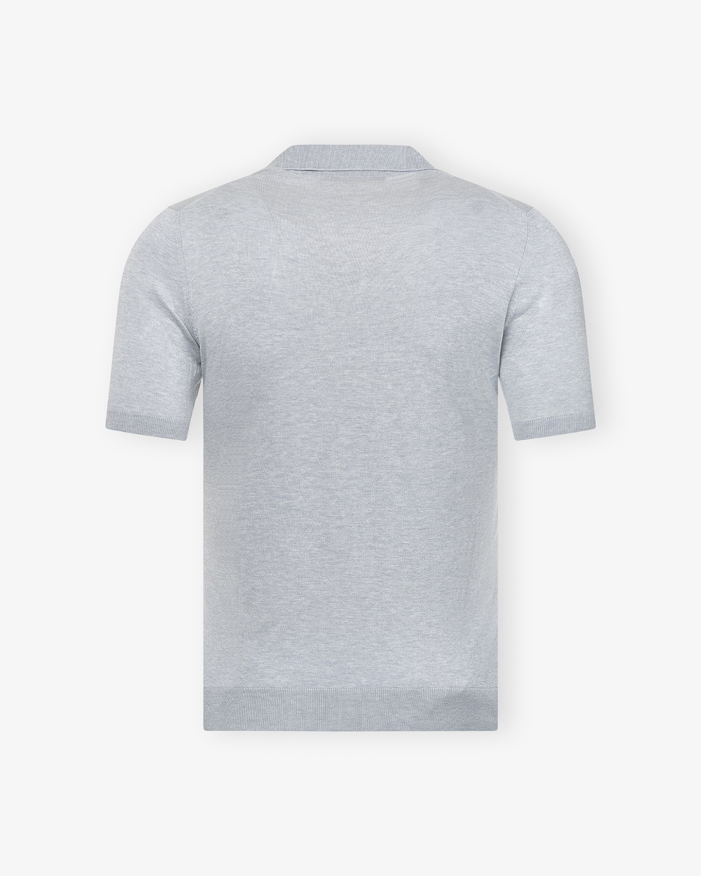 LHDA - Polo short sleeve silk - Light grey