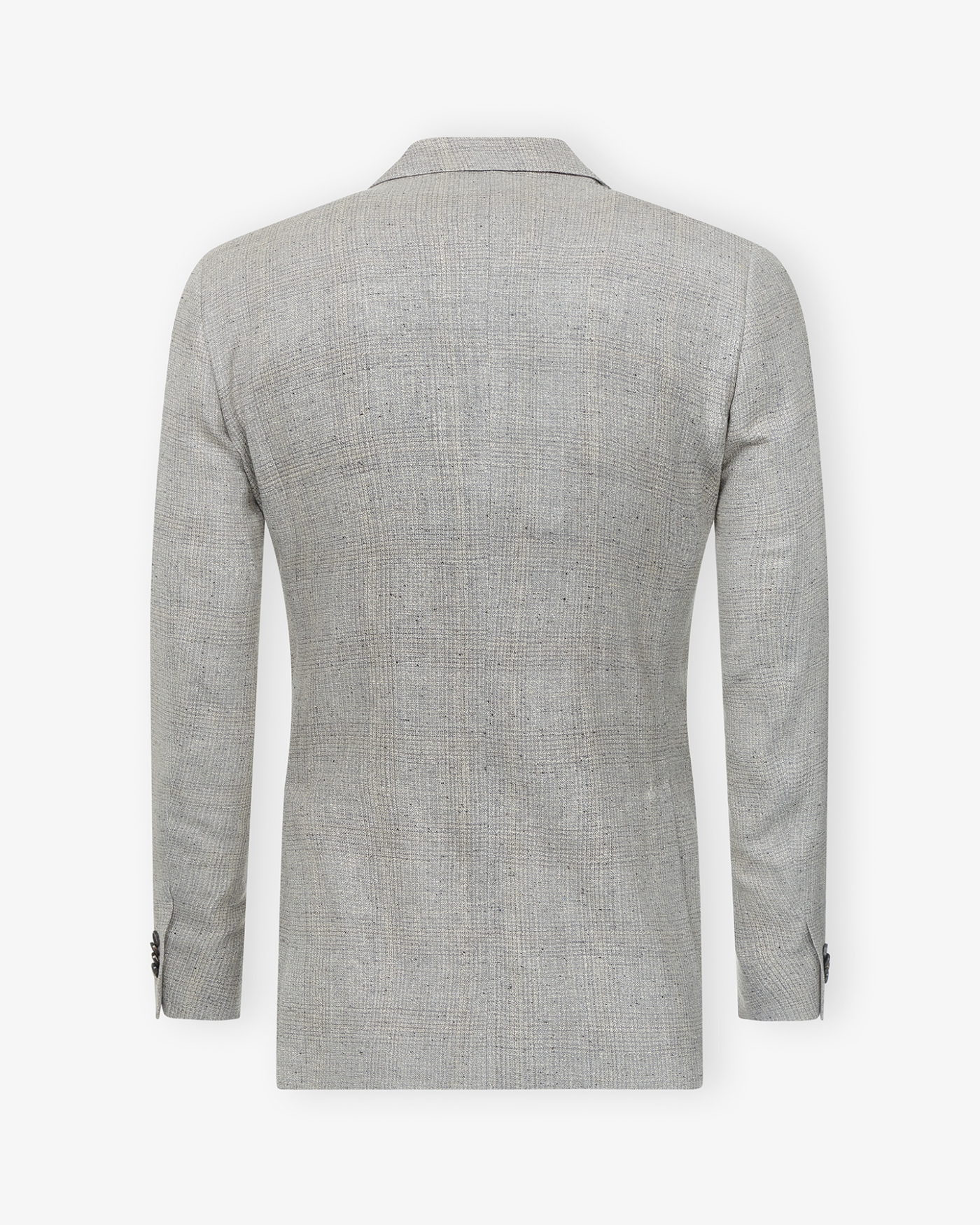 Corneliani - Jacket silk linen wool - Grey marbled