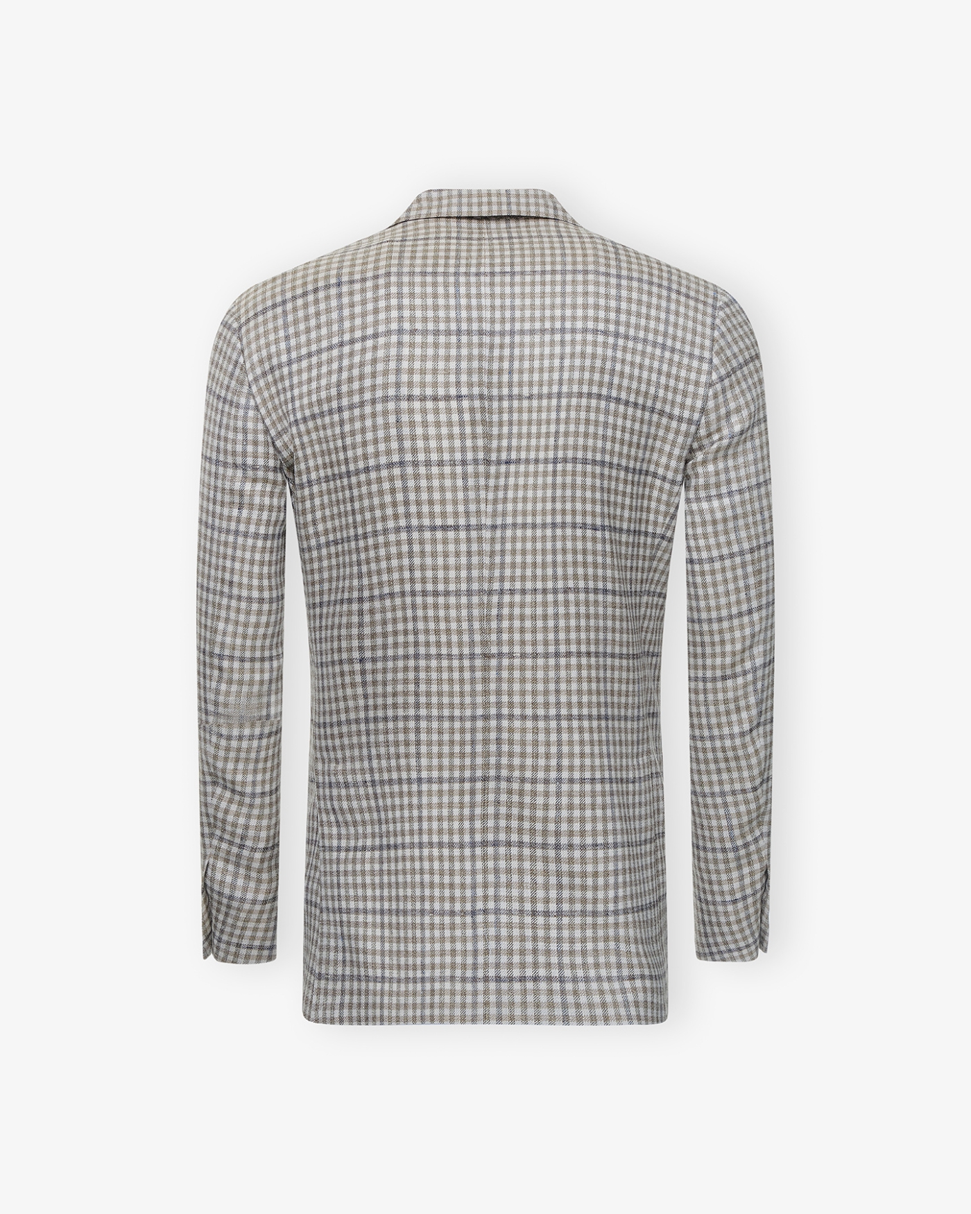 Corneliani - Jacket silk linen wool - Greige marbled