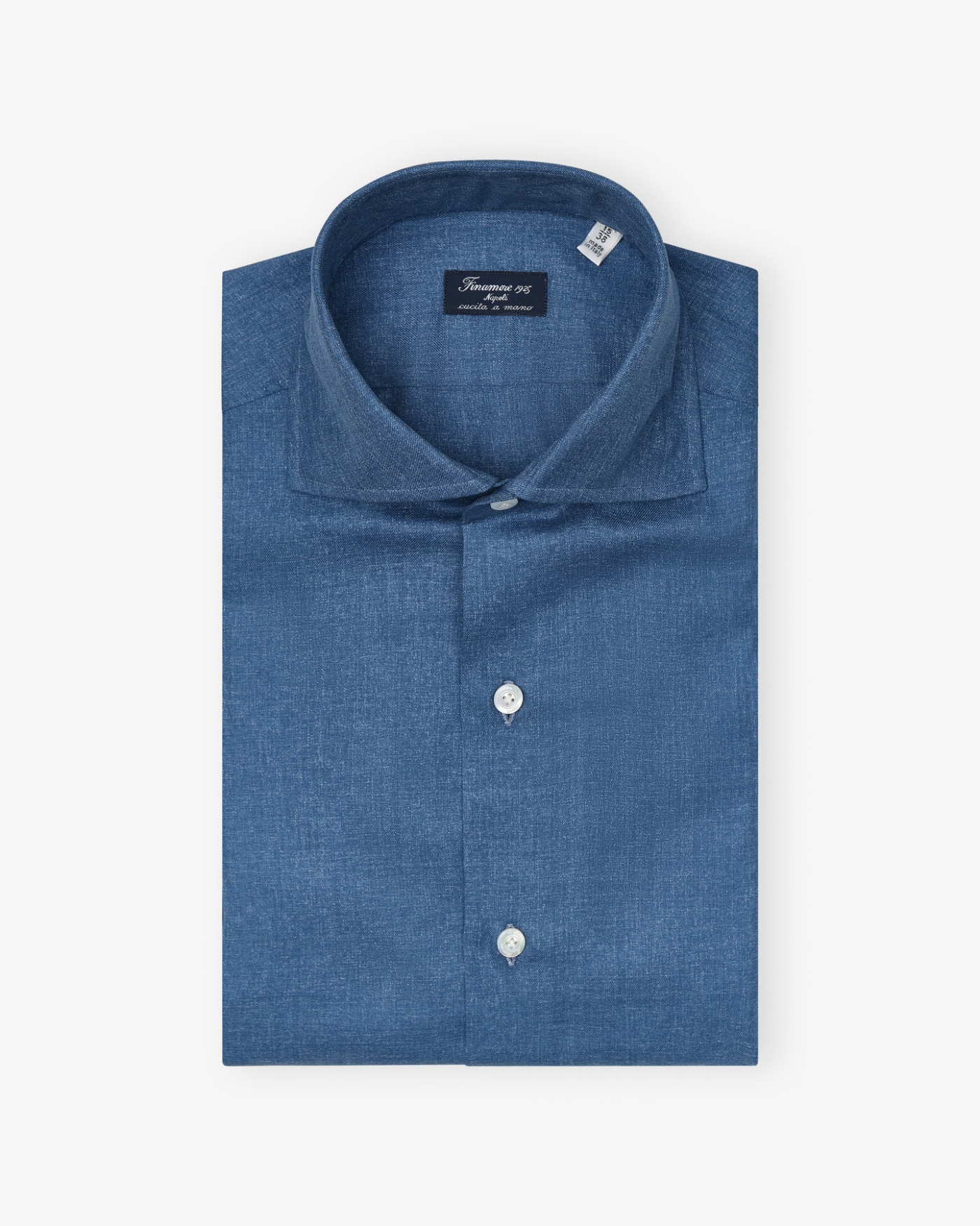 Finamore - Shirt Egyptian cotton - Eduardo Napoli - Jeans