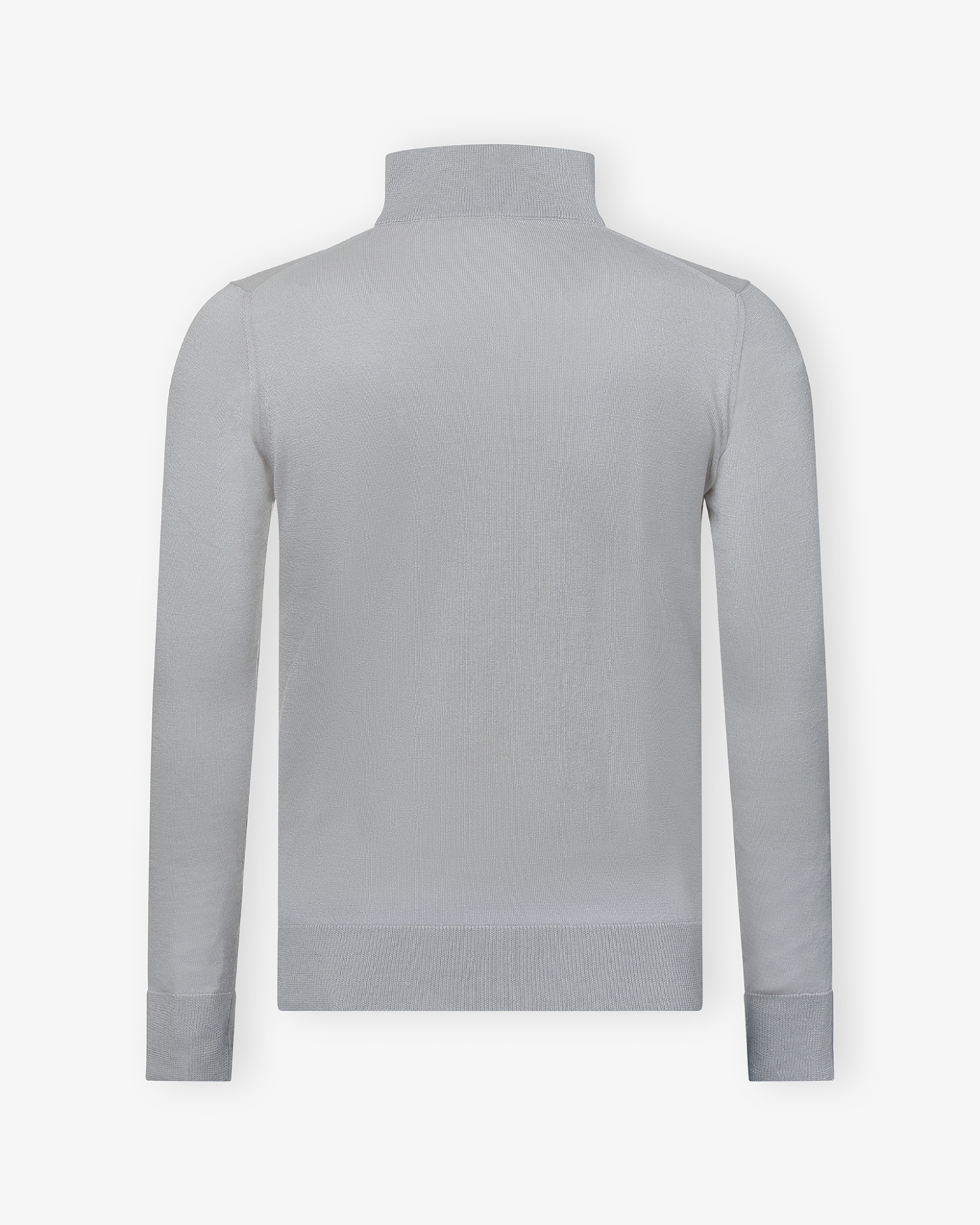 Doriani Cashmere - Half zip silk cashmere - L.grey