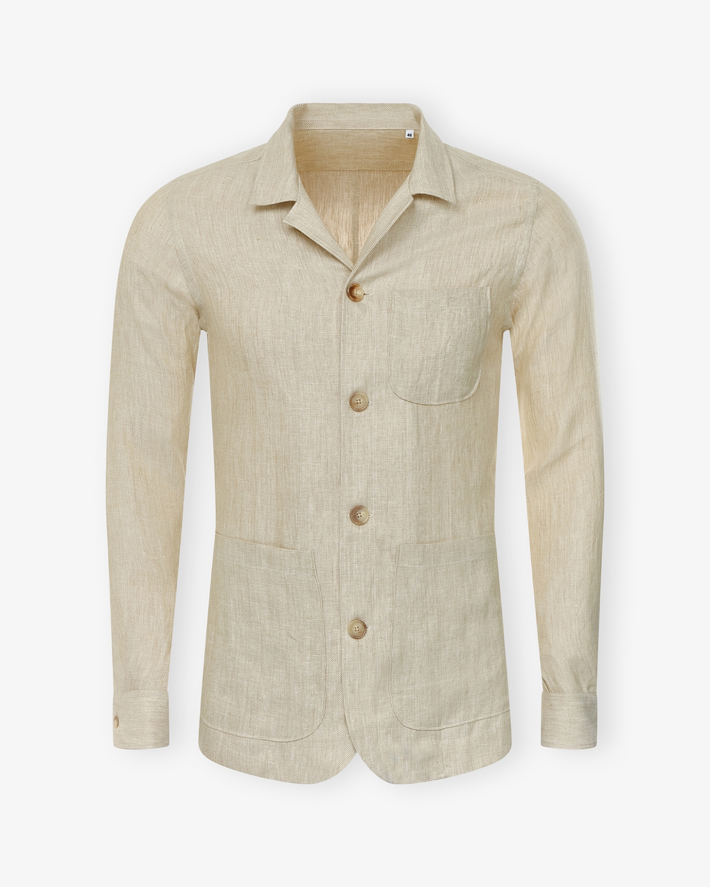 LHDA - Shirt jacket linen - Taupe