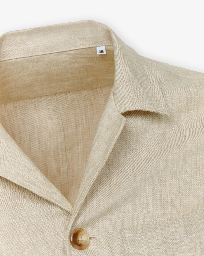 LHDA - Shirt jacket linen - Taupe