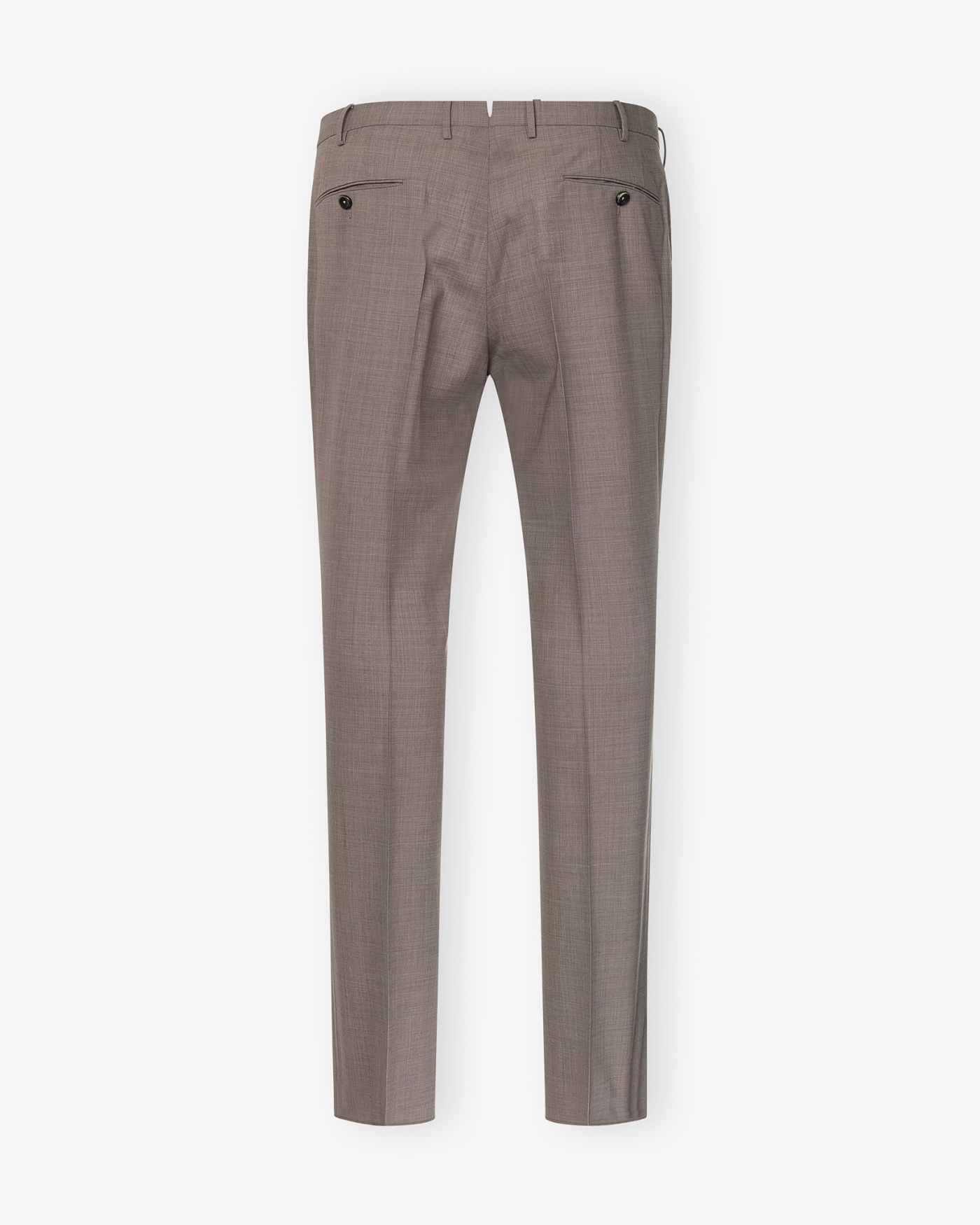 PT - Trouser one pleat wool with stretch - Greige