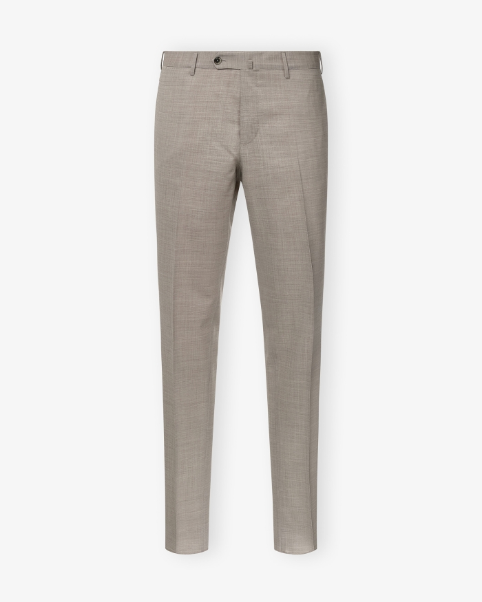 PT PT - Trouser wool with stretch - Beige