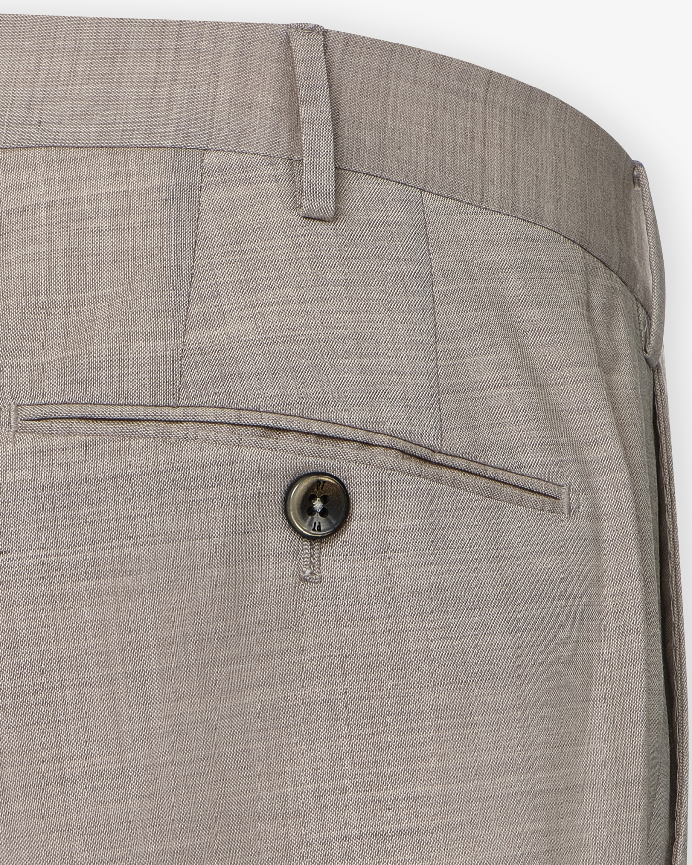 PT - Trouser wool with stretch - Beige