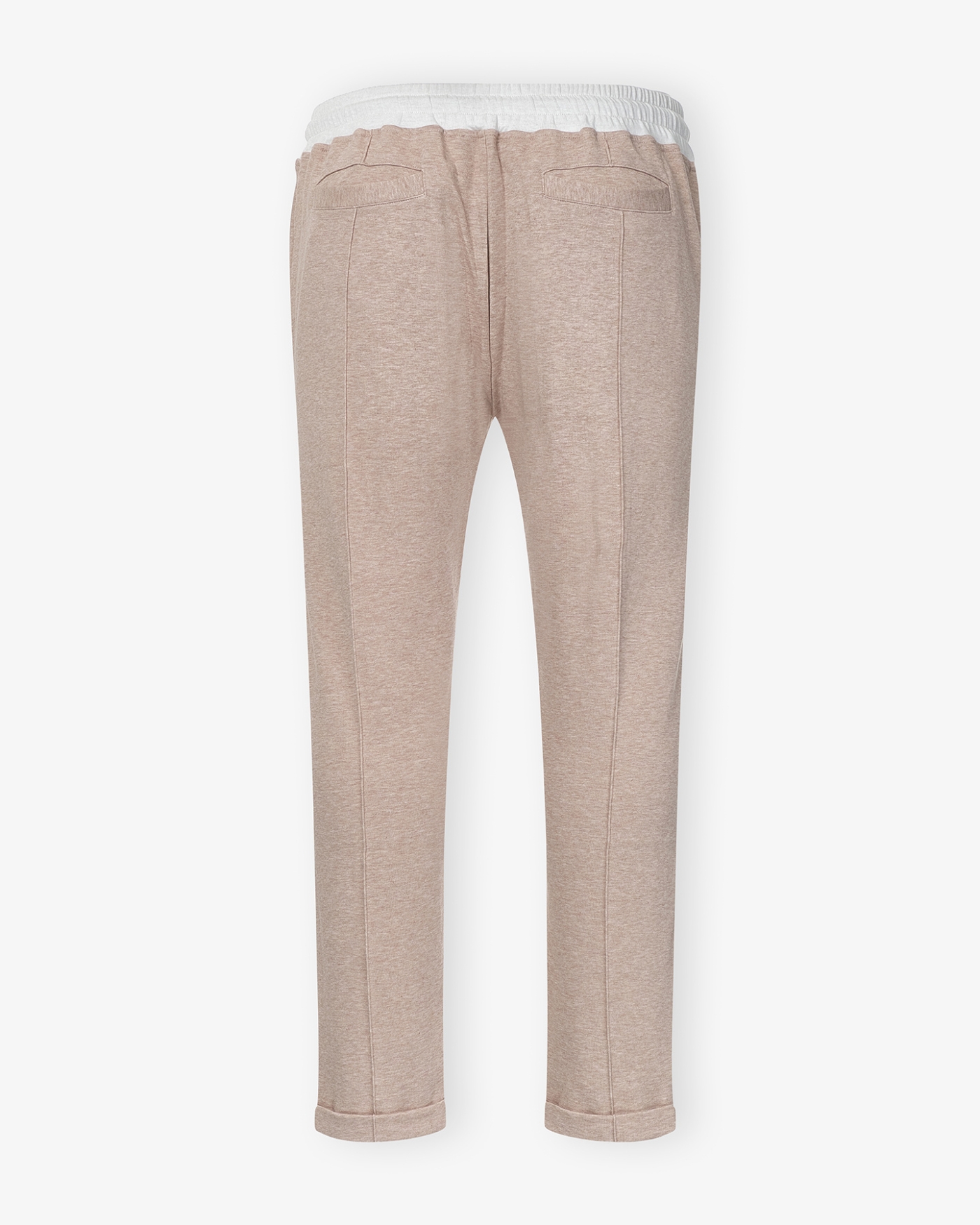 Doriani Cashmere - Trouser travel cotton - Taupe