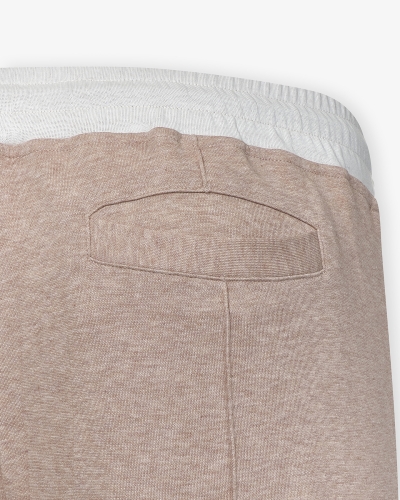 Doriani Cashmere - Trouser travel cotton - Taupe