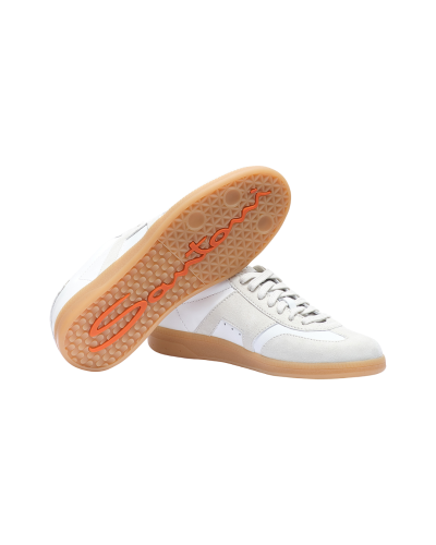 Santoni - DBS Oly sneaker - White sand