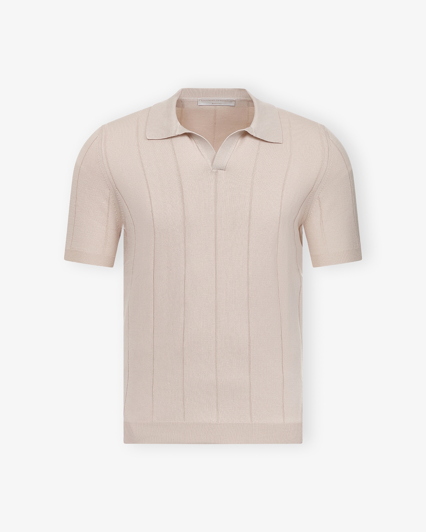 LHDA - Polo fresh cotton stripes - Taupe