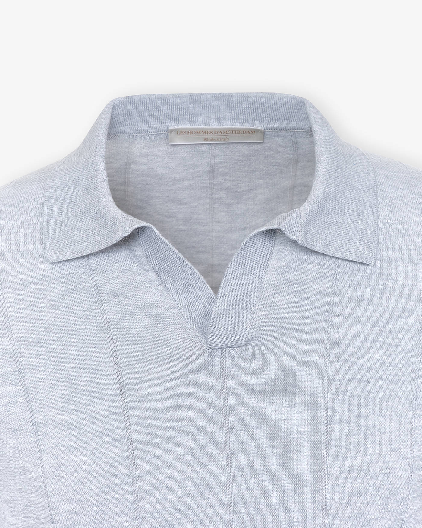 LHDA - Polo fresh cotton stripes - Grey