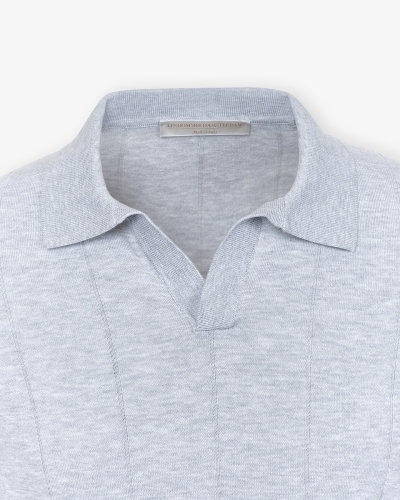 LHDA - Polo fresh cotton stripes - Grey