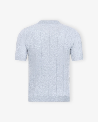 LHDA - Polo fresh cotton stripes - Grey