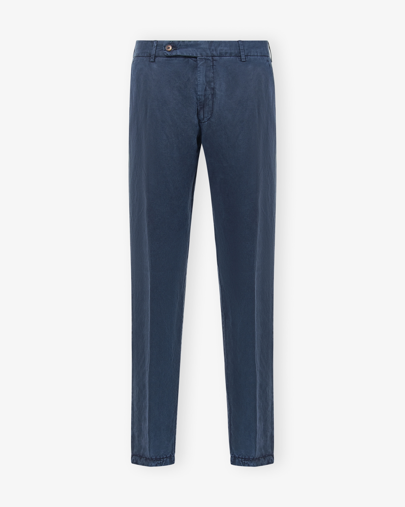 Berwich - Trousers slim fit linen - Navy