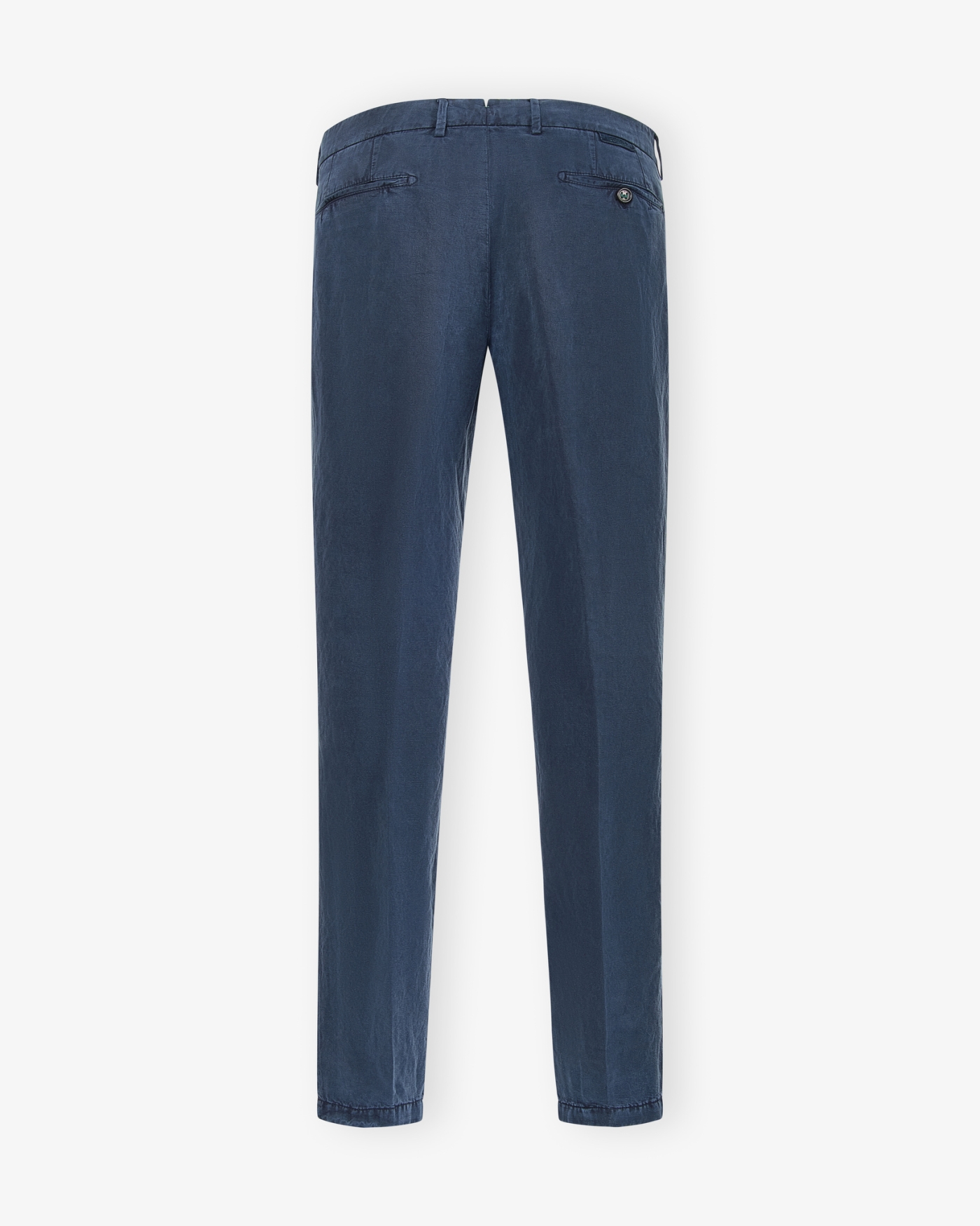 Berwich - Trousers slim fit linen - Navy