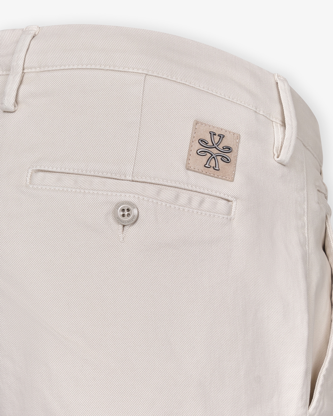 Jacob Cohën - Bobby cotton stretch - Cream white