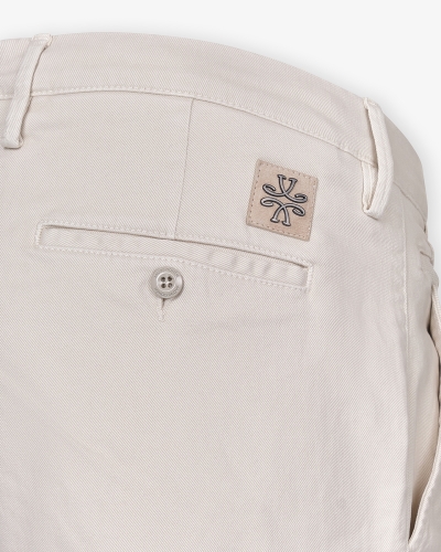 Jacob Cohën - Bobby cotton stretch - Cream white