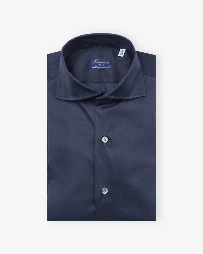 FINAMORE Finamore - Eduardo Napoli - Double twisted stretch - Navy 152680141