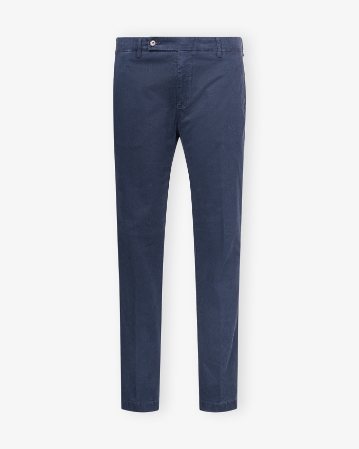 BERWICH Berwich - Trouser cotton stretch - Navy 152766428