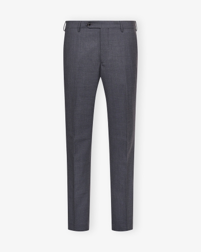 Berwich - Trousers tech wool - Dark grey