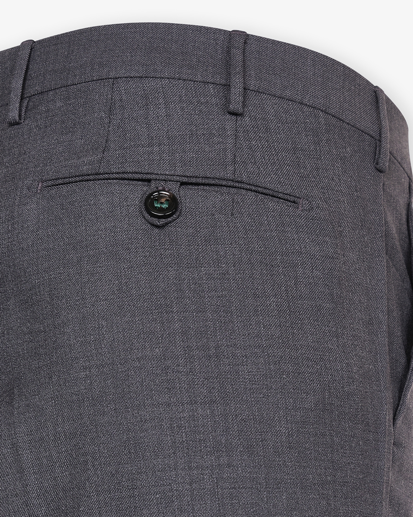 Berwich - Trousers tech wool - Dark grey