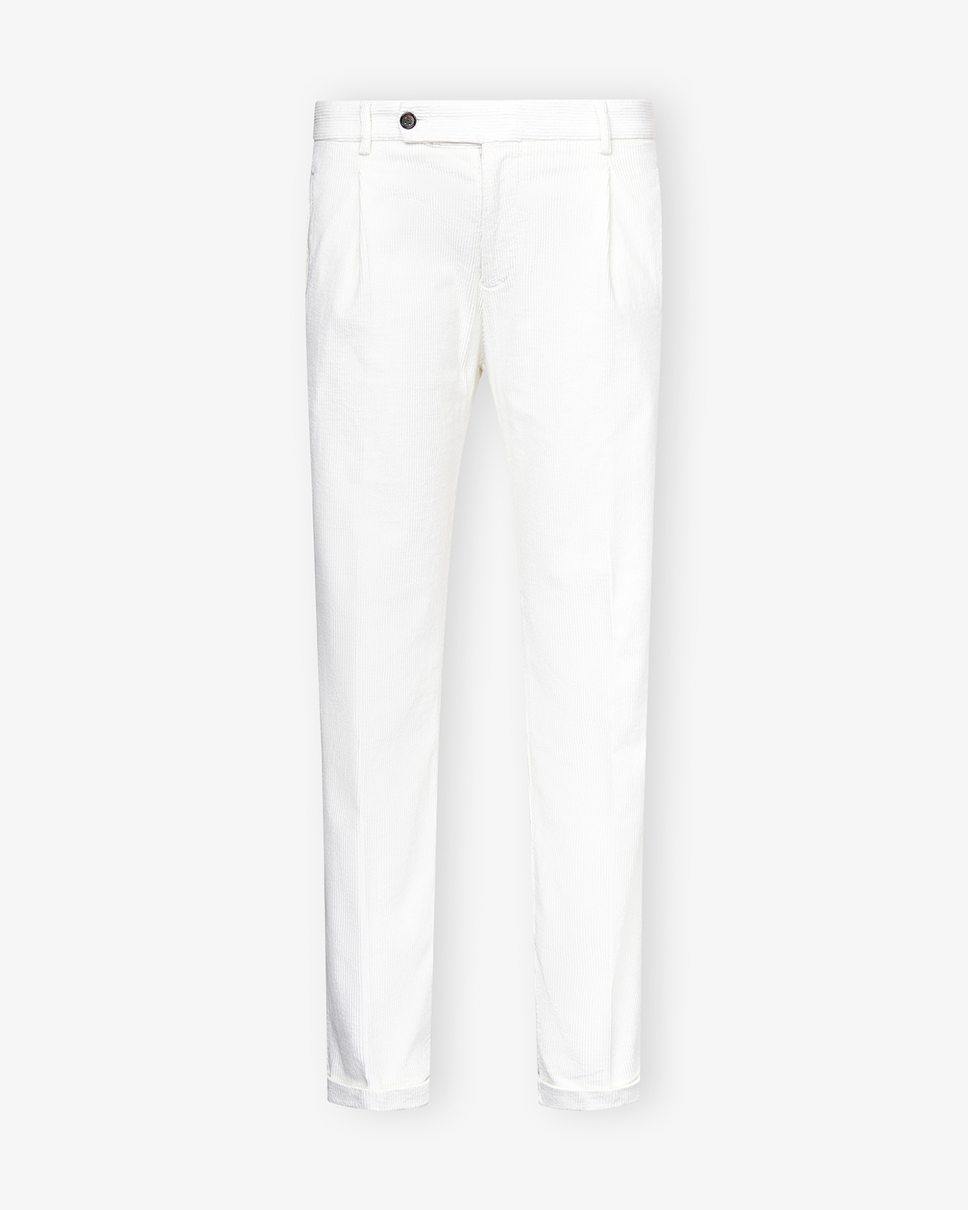 Berwich - Trousers corduroy - Cream white