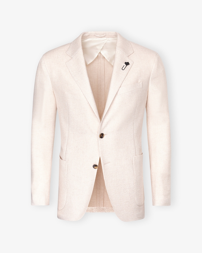 LARDINI Lardini - Jacket virgin wool - Cream white