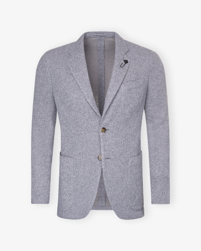 Lardini - Knit jacket wool cashmere - Grey