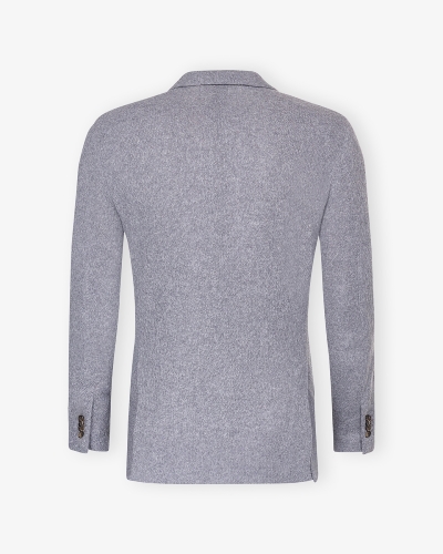 Lardini - Knit jacket wool cashmere - Grey