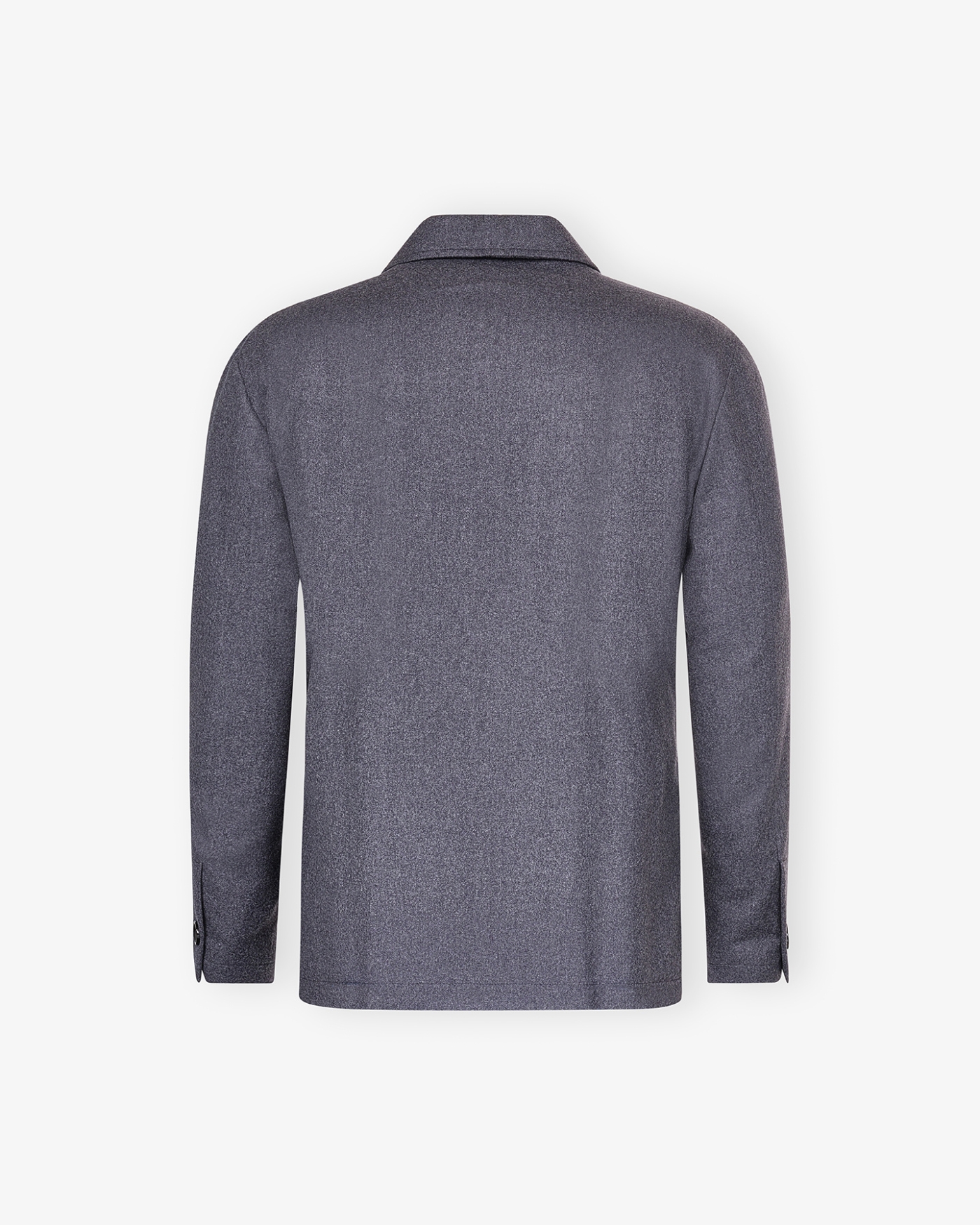 Lardini - Shirt jacket wool cashmere - Dark grey
