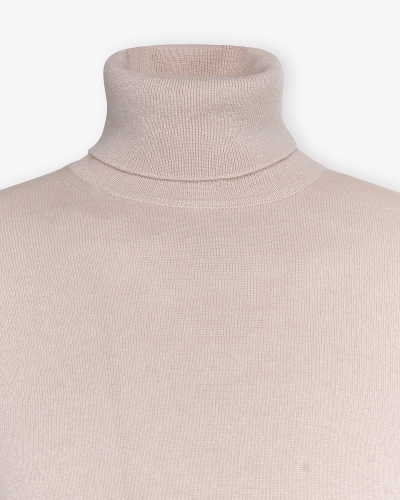 Fedeli - Turtleneck full cashmere - Cream white