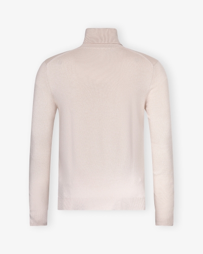 Fedeli - Turtleneck full cashmere - Cream white