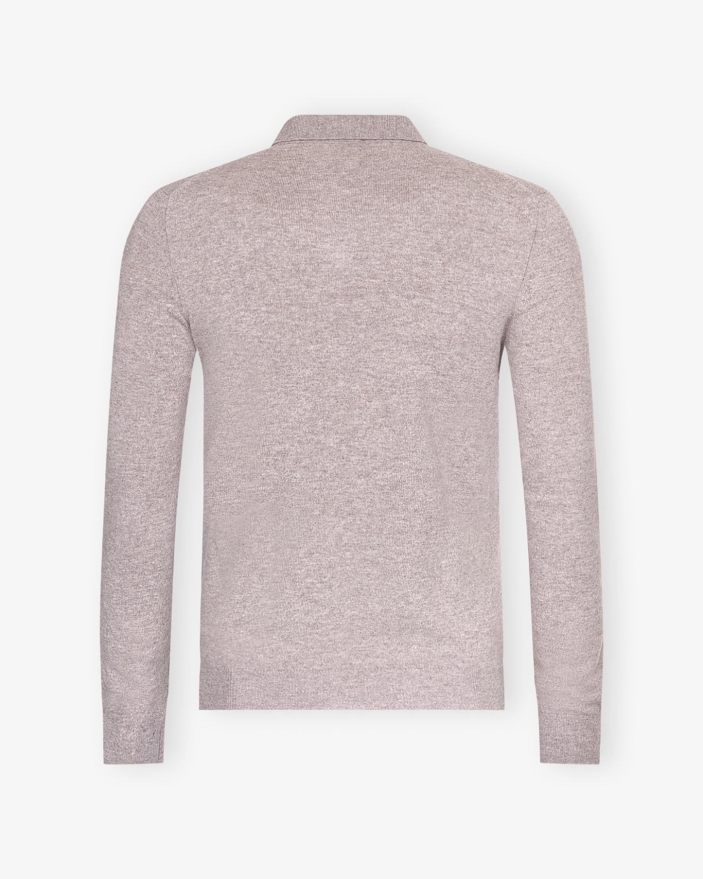 Fedeli - Polo long sleeve - Full cashmere - Greige