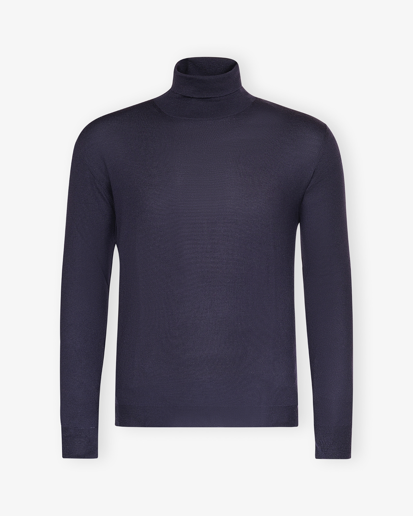 Fedeli - Turtleneck super 140 merino wool - Navy