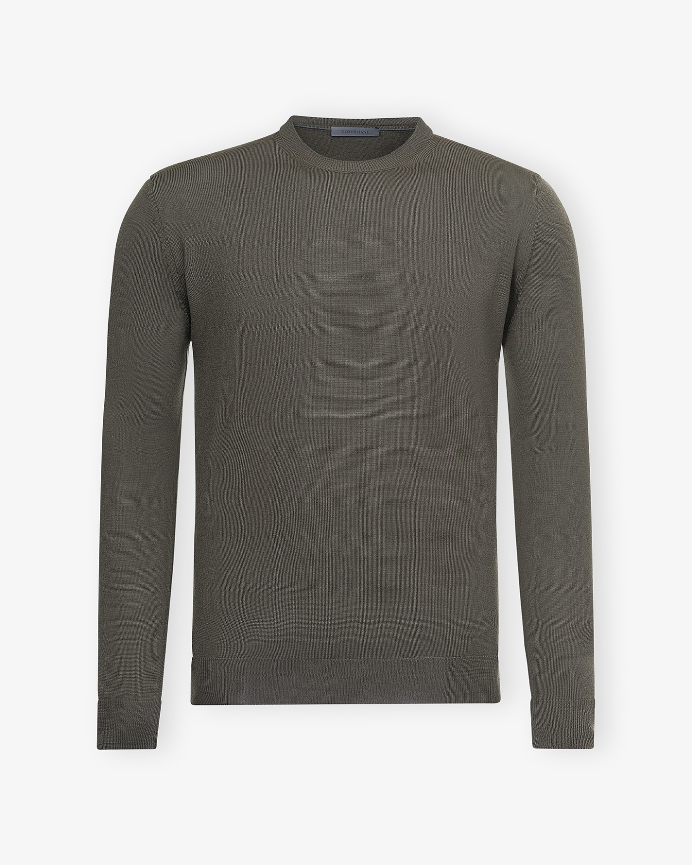 Corneliani - Round neck - Virgin wool - Green