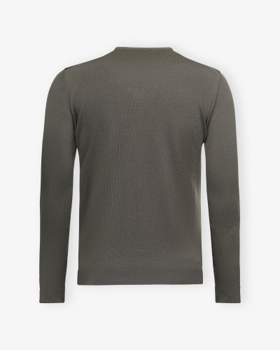Corneliani - Round neck - Virgin wool - Green