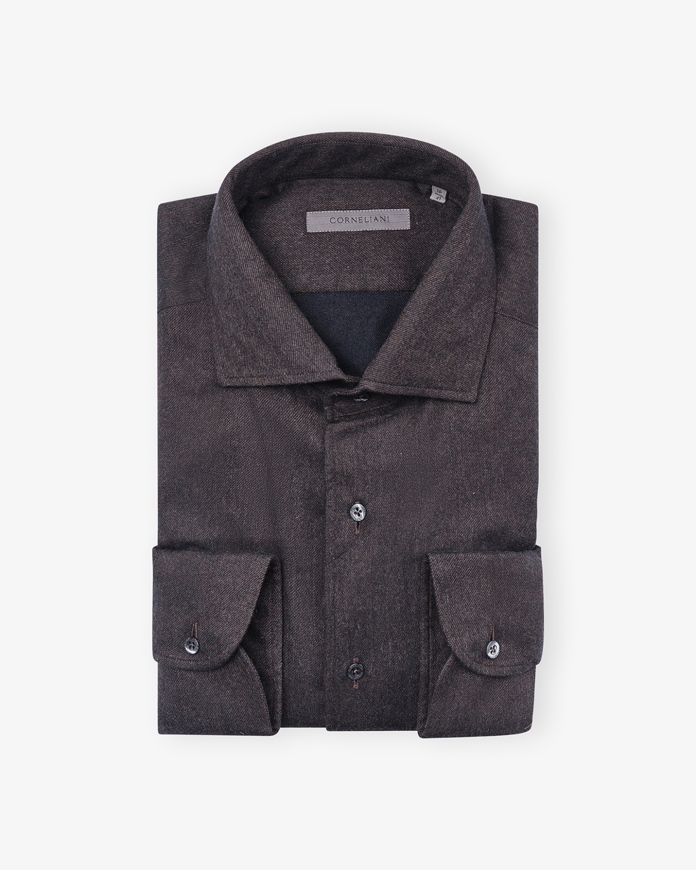 Corneliani - Shirt flannel - Brown