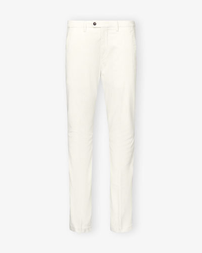 Corneliani - Trousers corduroy - Cream white