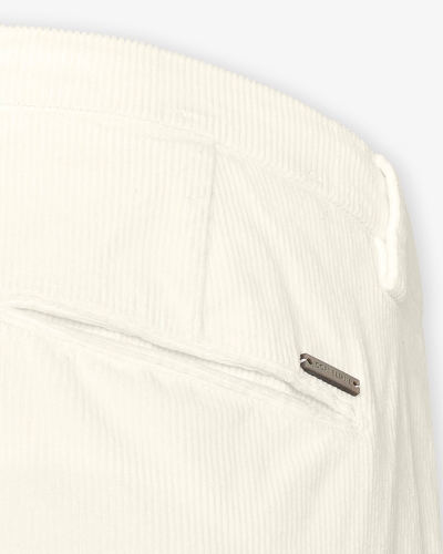 Corneliani - Trousers corduroy - Cream white
