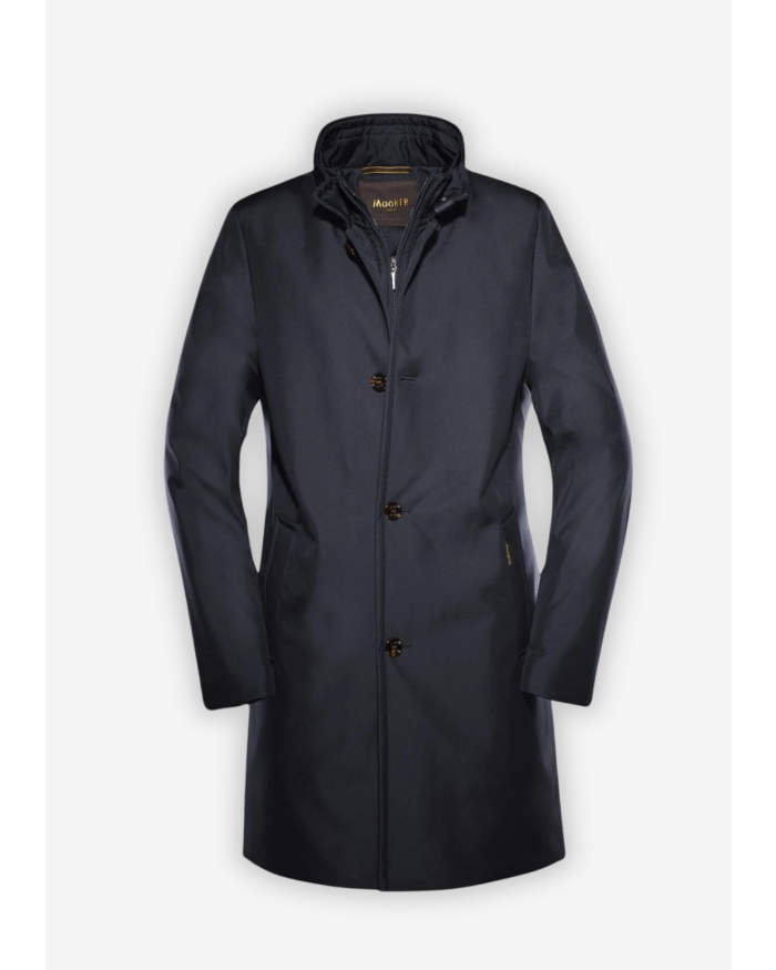 MOORER MooRER - Padded overcoat with goose down - Navy