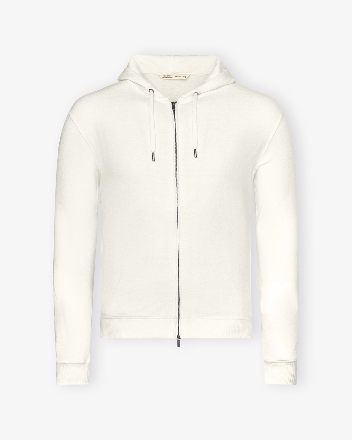 MAURIZIO BALDASSARI Maurizio Baldassari - Sweater merino wool - Cream white