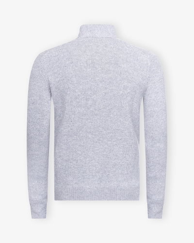 LHDA - Vest virgin wool with zipper and buttons - Grey