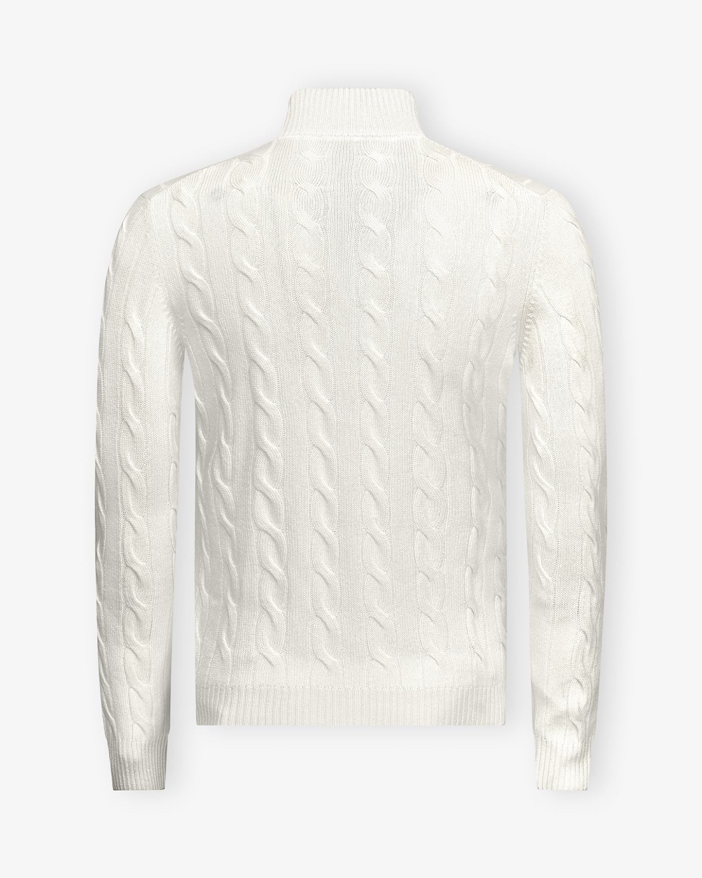 LHDA - Vest with zip - Cashmere - Cream white