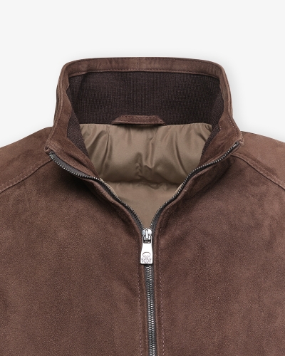 Corneliani - Gilet lambskin - Brown