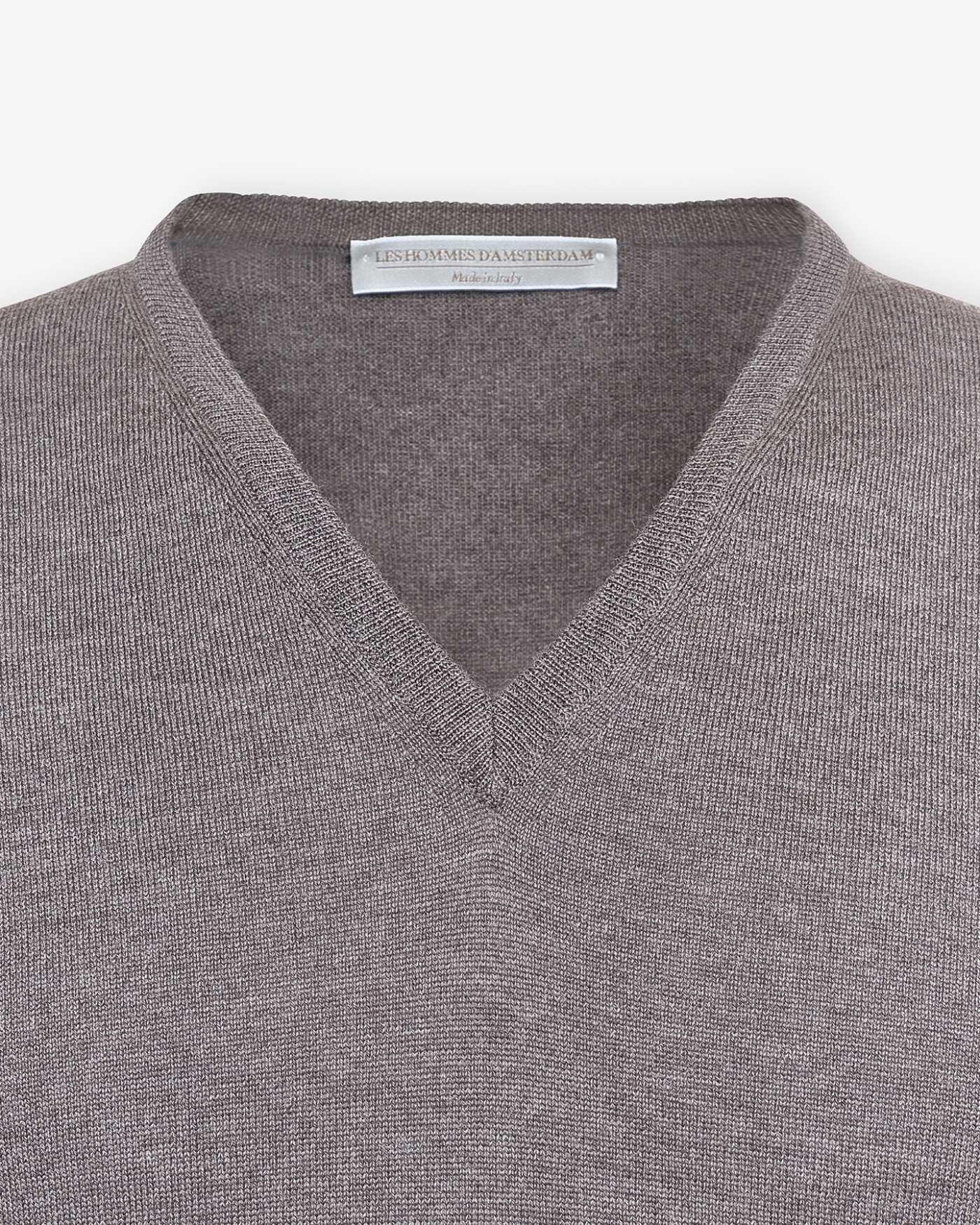 LHDA - Sleeveless vest virgin wool - Greige