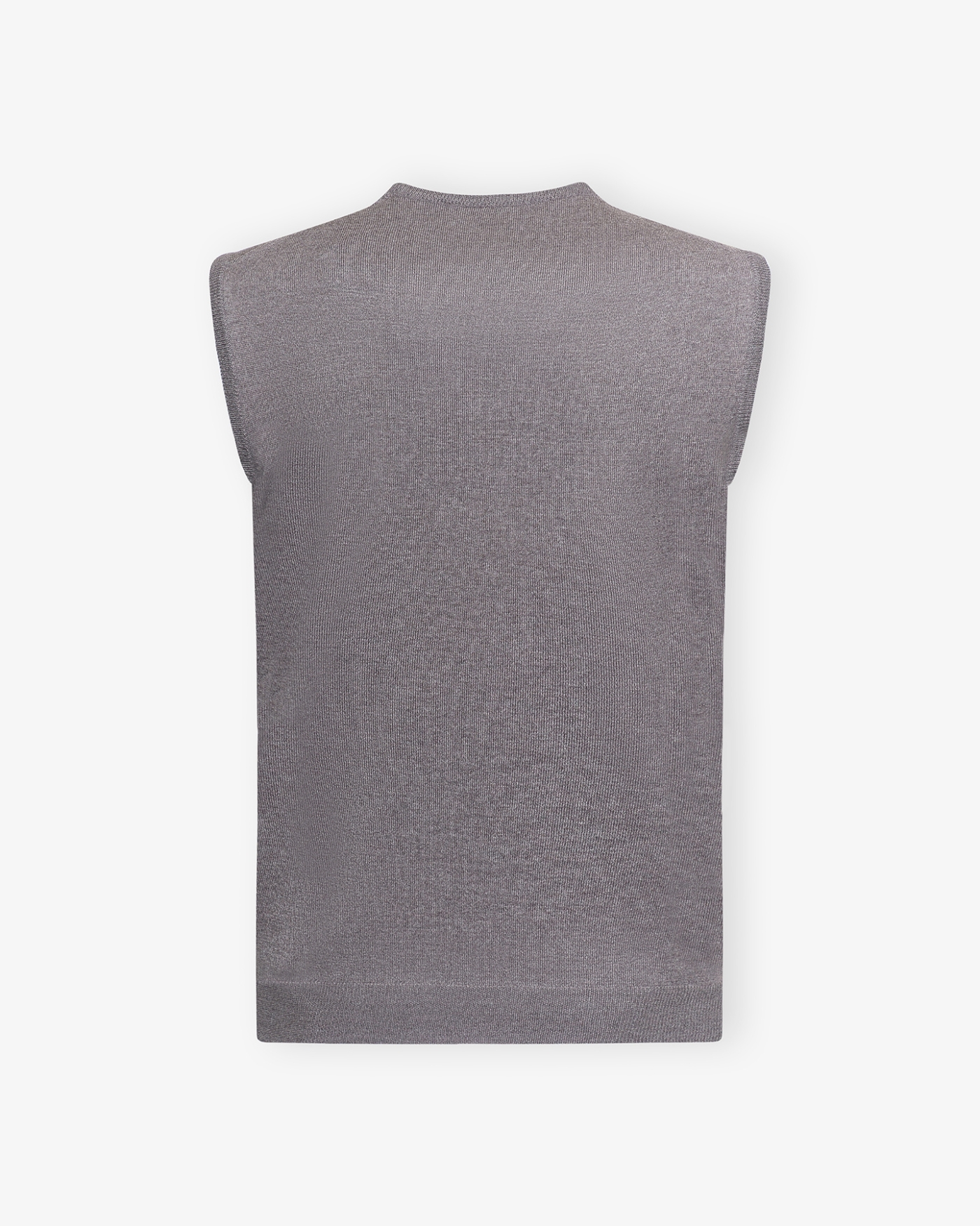 LHDA - Sleeveless vest virgin wool - Greige