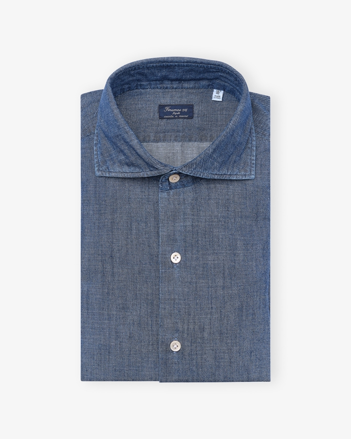 FINAMORE Finamore - Shirt Eduardo Napoli - Jeans