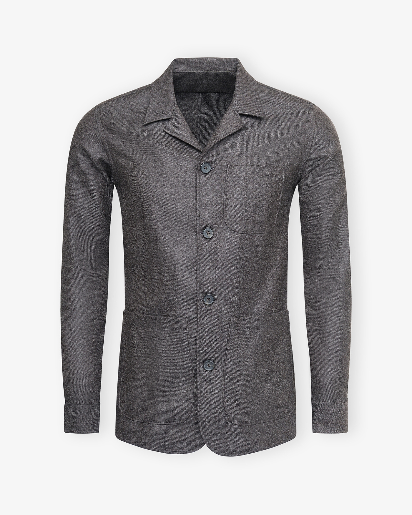LHDA x Loro Piana - Shirt jacket wool and cashmere - Brown
