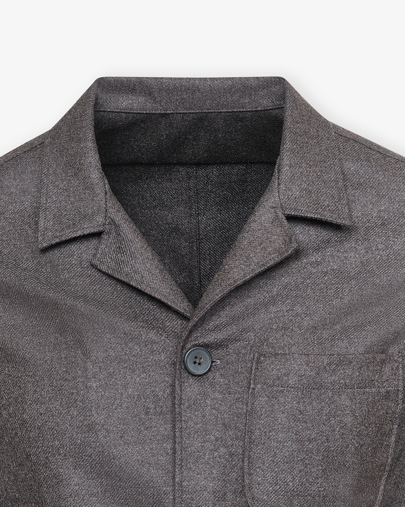LHDA x Loro Piana - Shirt jacket wool and cashmere - Brown