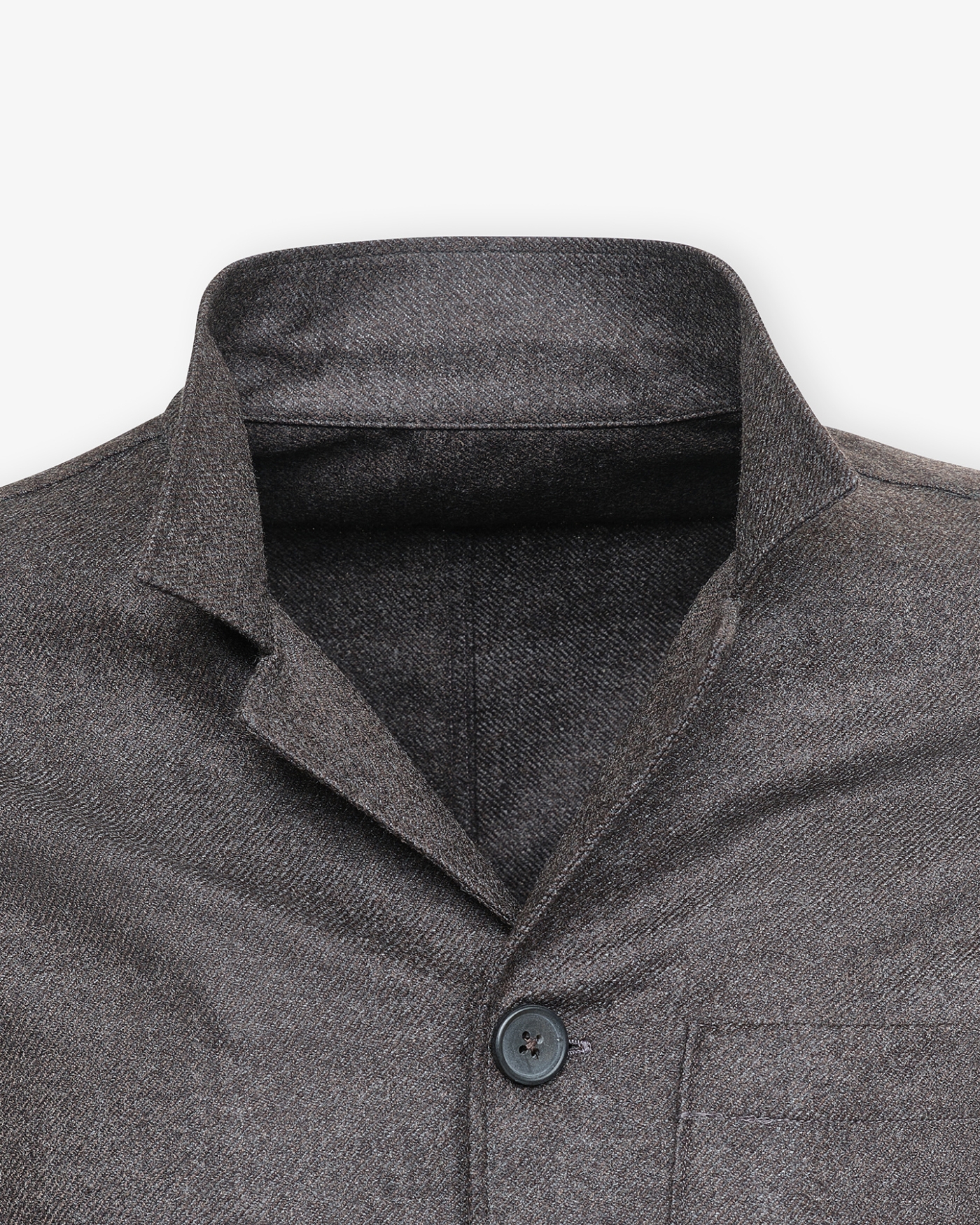 LHDA x Loro Piana - Shirt jacket wool and cashmere - Brown